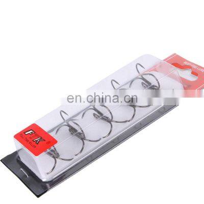 Nickel Plated Material Luya Hard Bait Treble Hooks 5 Pieces in a Box photo-3