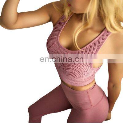 Top Sports Bras Fitness Gym Running Sportswear Women's Underwear Push Up Brassiere Plus Size Yoga Bra photo-2