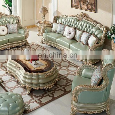 Luxury Wooden Classic Sofa Royal Furniture Sofa Set Living Room Sofas European Style