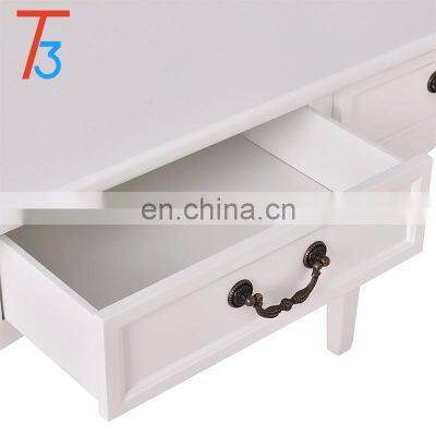 Antique Dressing Table With Mirror And Stool Made In China Dressing Table photo-2