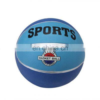 Factory Direct Sale Children Ball Toys Orange Inflatable Customized Rubber Basketball Sports Toy Balls