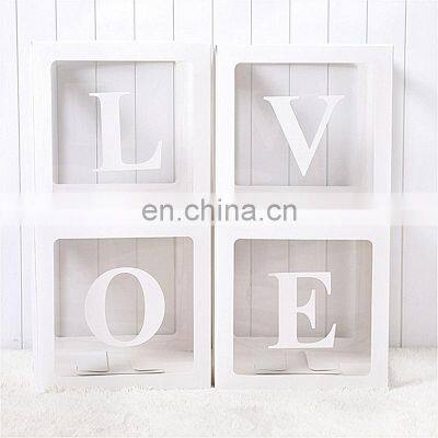 Clear Empty Balloon Surprise Gift Box Halloween Airballoon Explosion Packaging Box Wholesale photo-4