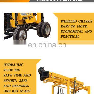 High Quality XYX-3 Trailer Driven Type Core Mine Deep Water Well Drilling Rig Machine photo-4