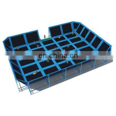 Factory price customization indoor professional jumping bed for rent large multifunctional trampoline park