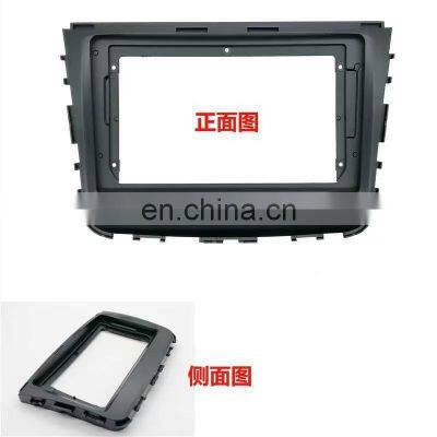 For 2014-2016 Ssangyong REXTON Android Large Screen Navigation Frame Invisible Modified Panel Bracket With Power Cable