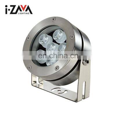 Swimming Pool Fountain Spot light 316L Stainless Steel Aluminum IP68 Waterproof 12W LED Underwater Light