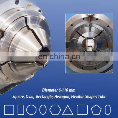 Tube Laser High Speed Cutting Machine Square Round Oval Metal Aluminum Carbon Stainless Pipe Fiber Laser Cutter