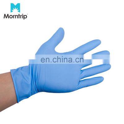 Chinese Manufacturer Tight Cuff Blue Black White Resistant Dishwashing Safe Household Nitrile Gloves For Daily Use