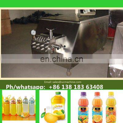 industrial fruit juice homogenizer