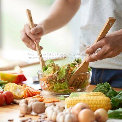 Best Bamboo Cooking Utensil Set of 6 Wholesale From China Bamboo Kitchen Tools photo-2