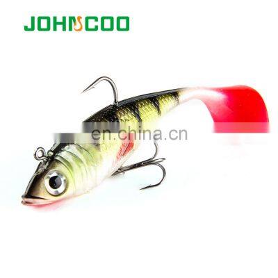 JOHNCOO 90mm 20g Pesca Soft Bait Fishing Lure Soft Lead Fish Lures photo-4