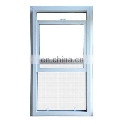 American style PVC single hung window vertical sliding UPVC window sash window Replacement Windows For Mobile Home