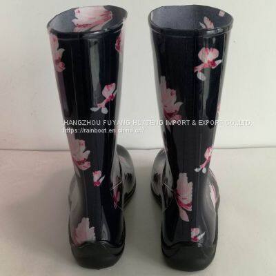 Cheap Women Rain Boots,Vogue Female Rain Boots,Popular PVC Rain Boots,Colourful Ladies Boots,Outdoors Rain Boots photo-4