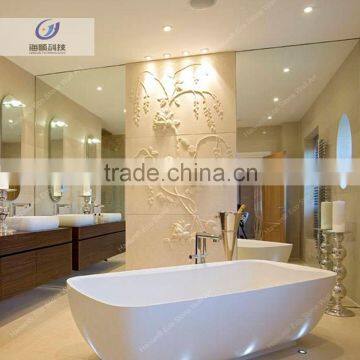 euro 2016 carved wall decoration with Eco stone European style
