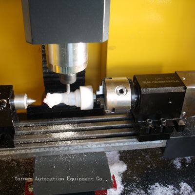 4 axis Mini CNC Mill, RTCP, 4 axis, machine center, education cnc, training cnc, prototype cnc