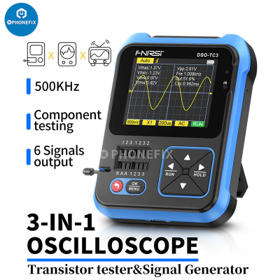 FNIRSI DSO-TC3 Цифровой осциллограф портативный