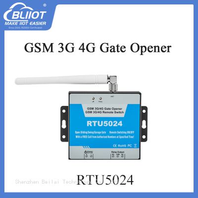 GSM 3G 4G Remote Switch Controller for Gates, Barriers, Shutters, Machines RTU5024