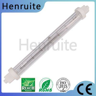 118mm 300W 500W Jacketed Low Pressure Infrared Emitters With Clear Quartz Sleeve for Food Warming