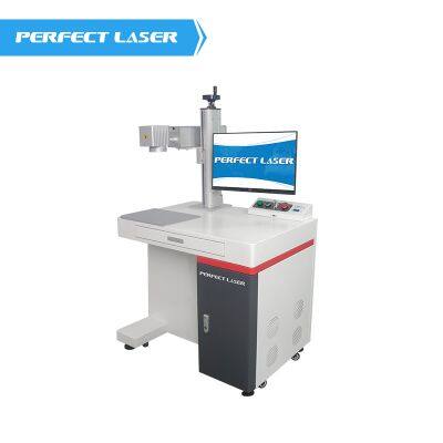 20w Floor type Metal fiber laser engraver with computer and table