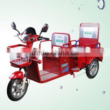 2015 top selling 48V 350W brushless motor electric tricycle