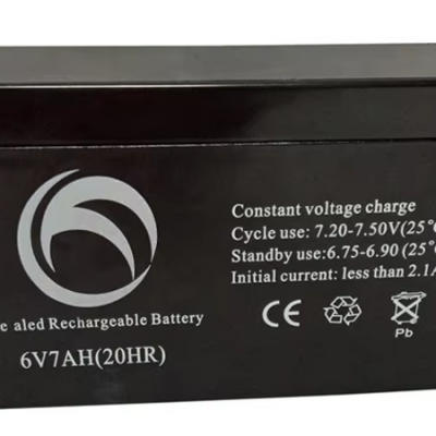 Mini Rechargeable Lead Acid Solar Power GEL Battery 6V 7Ah 10Hr Storage Batteries