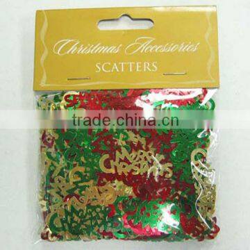 "Merry Christmas" Paillette/sequin/table Confetti/xmas Decoration Confetti photo-6