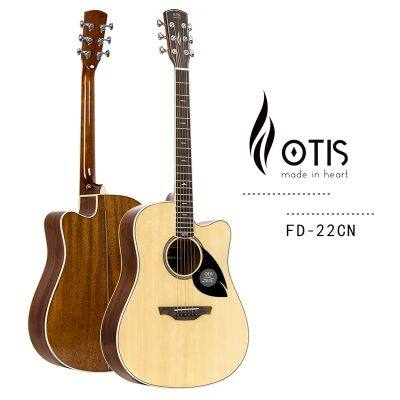 Otis 41inch Spruce Solid Top Guitar Wood Guitar M Cutaway Single Board Guitar Supplier FD-22CN