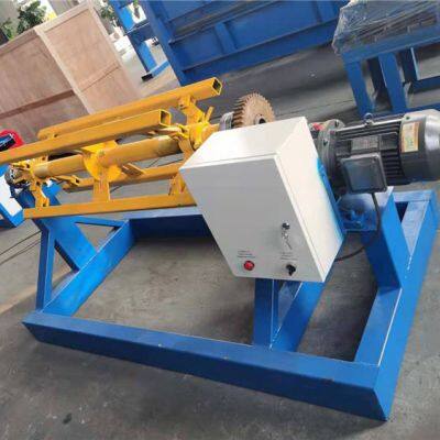 Howann Hydraulic PPGI/GI/Alu Sheet Panel Hot-selling High-effective Decoiler Machine photo-3