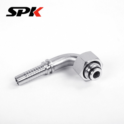 Hydraulic Hose Fitting Triple Set, Crimped Rubber Hose Fitting, Yonghua 20591 High-Pressure Hydraulic Tube Crimping Triple Set photo-4