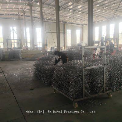 Galvanized Gabion Box Retaining Wall for Canal Lining Hill Slope Support Roadbed 6x8cm 8x10cm Mesh photo-4