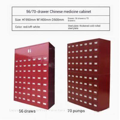Professional Traditional Chinese Medicine Cabinet With Customizable Drawers | Space-Saving Solution for Chinese Herbal Remedies