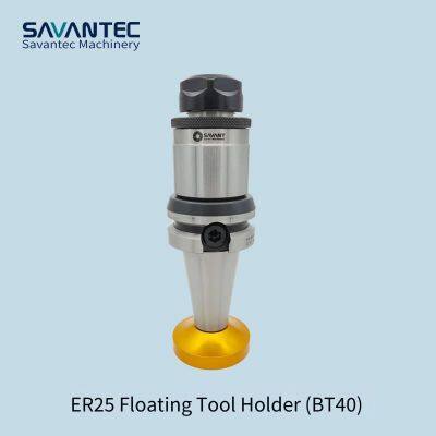 domestic bt40 floating reamer holder, solving the problem of non-coaxiality between reamer and hole