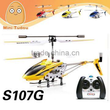 Minitudou RC Toys S107G metal 3 CH RC Helicopter Remote Control toys