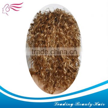 Nice looking Curly Brazilian Remy Hair Lace Wig