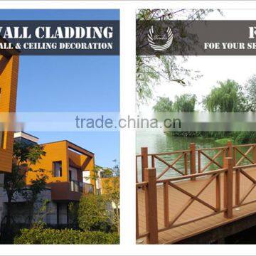 Wood Plastic Composite External WPC Wall Panel 156*21mm photo-5