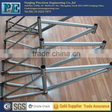 Custom high precision hot sale titanium frames for bike                        
                                                Quality Choice