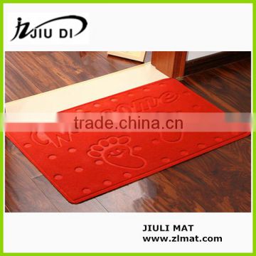 Manufacturer Price Welcome Foot Tufted Carpet for Home Use