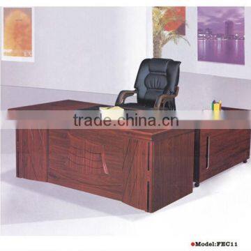 high end style wooden modern executive desk