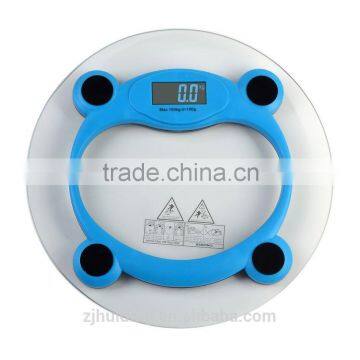 tempered glass digital bathroom scale