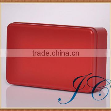 High quality tin lunch box/square metal tin storage box