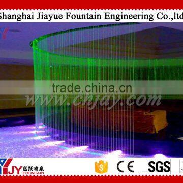 Program control water curtain fountains