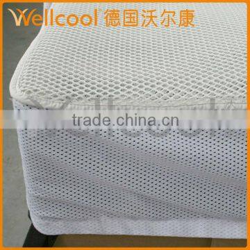 comfortable mattress topper of 3d spacer mesh fabric