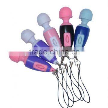 mini massage ABS head/body massager Vibrating massage stick