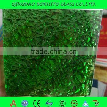 5mm Dark Blue/light Blue/golden/green/gray/bronze Pattern Glass With 3C/CE/ISO Certificate photo-6