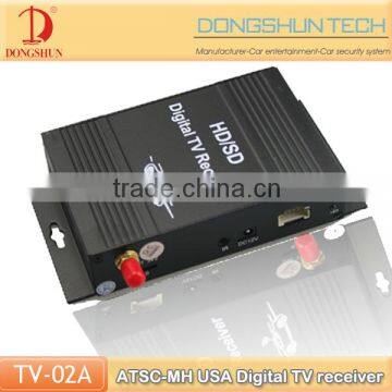 ATSC-MH USA Digital TV receiver with 4 video input/output and Double track stereo output