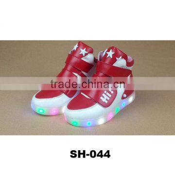 2016 led flashing light shoes kids led flash shoes