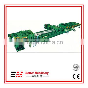 High strength steel panel straightening machinery