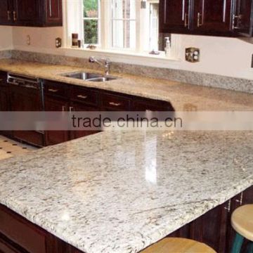 artificial solid surface table in kitchen