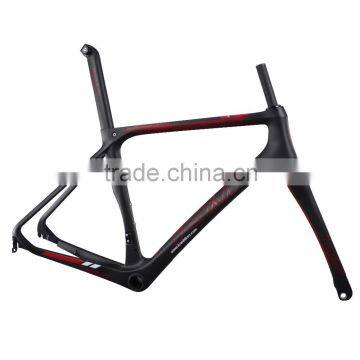 2016 Newest carbon road bike frame disc brake flat mount thru axle bike frames carbon bicycle frame RD01