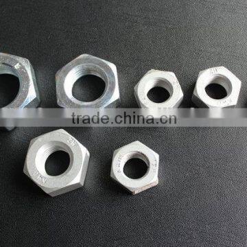 galvanized hex thin nut